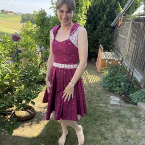 DNA UNIKAT Bühnenoutfit - Kleid Christina + DNA Baustein klein
